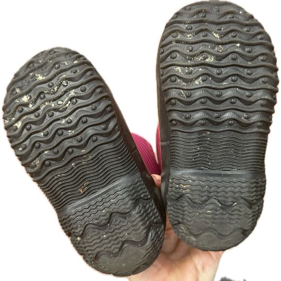 Bogs Kids' Purple Floral Boots - Picture 5 of 6